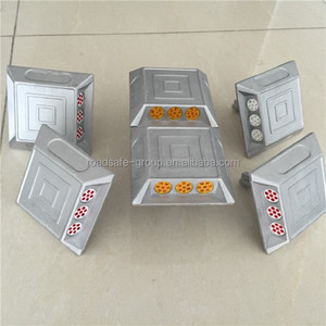 Seguridad en las <span class=keywords><strong>carreteras</strong></span> 21 Granos Del Ojo de Gato de Aluminio Reflector Carretera Reflejando Clavos De Carretera - Product Image 3