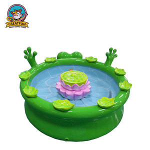 Parc d'attractions pour enfants, piscine à grenouille en fibre de verre, étang de pêche pour enfants, - Product Image 3