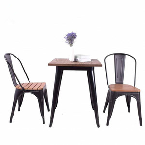 Conjunto <span class=keywords><strong>de</strong></span> <span class=keywords><strong>muebles</strong></span> <span class=keywords><strong>de</strong></span> madera maciza para restaurante, mobiliario <span class=keywords><strong>de</strong></span> cafetería, <span class=keywords><strong>de</strong></span> comida rápida, para restaurante - Product Image 2