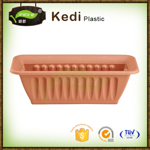 Planteuses rectangulaires en <span class=keywords><strong>plastique</strong></span> coloré, pièces, usage intérieur et extérieur, bon marché - Product Image 4