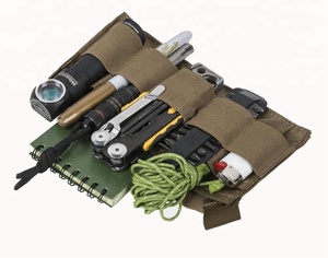 עמיד למים תיק המותניים פוליאסטר עם סגירת רוכסן ערכת כלים חיצונית לשימוש בג 'ונגל - Product Image 2