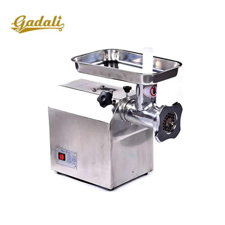 Picadora manual de carne de acero inoxidable, 220 kg/h, 3000w, china