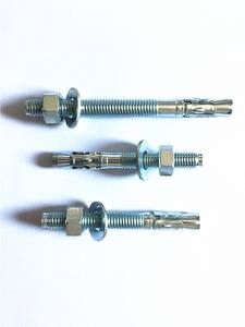 Quincaillerie de vente directe 304 Ancrage pour béton en acier inoxydable Boulons d'ancrage en coin de taille standard Fabricants de fixations - Product Image 2