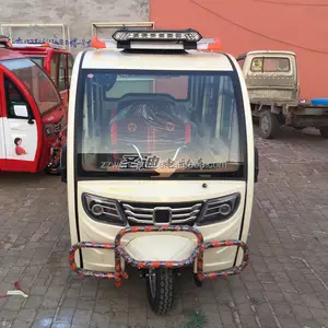 Proveedor de China de scooter de 3 ruedas para los pasajeros con panel solar