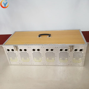 Jaula de Transporte para <span class=keywords><strong>Palomas</strong></span> de Acero Inoxidable con 6 Compartimentos en <span class=keywords><strong>Venta</strong></span> - Product Image 3
