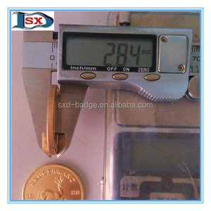 22 k replica copie or souvenir monnaies une once / afrique du sud Krugerrand replica or coins replica - Product Image 2