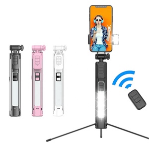 Trépied à lumière LED pour selfie <span class=keywords><strong>Tik</strong></span> Tok, télécommande rechargeable pour Android iPhone - Product Image 1