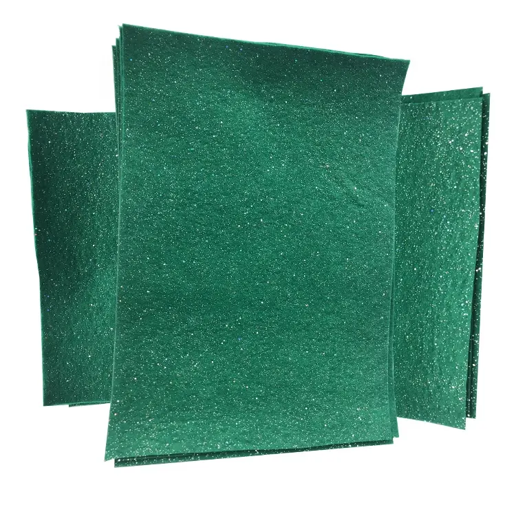 Vliesstoff Filz Glitzer Farbe Wollfilz mit weichem Material