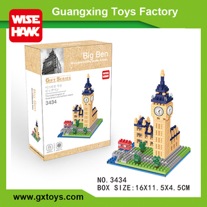 Wise Hawk - Juego de Construcción de Bloques de Plástico, Arquitectura, Bloques Deslizantes, Rompecabezas - Product Image 3