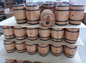 Barril Decorativo <span class=keywords><strong>de</strong></span> Madera <span class=keywords><strong>de</strong></span> Roble para Almacenamiento <span class=keywords><strong>de</strong></span> <span class=keywords><strong>Vino</strong></span> Mini - Product Image 4