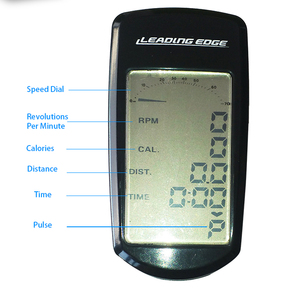Contachilometri Digitale ZT per Cyclette, Display LCD per Ellittica, Misuratore di Velocità, Calorie, Frequenza Cardiaca e Distanza - Product Image 4