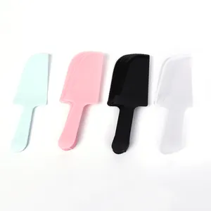 Coltello per torta nuziale monouso e Set di Server in plastica acrilico Cutter per feste tipo di posate - Product Image 1