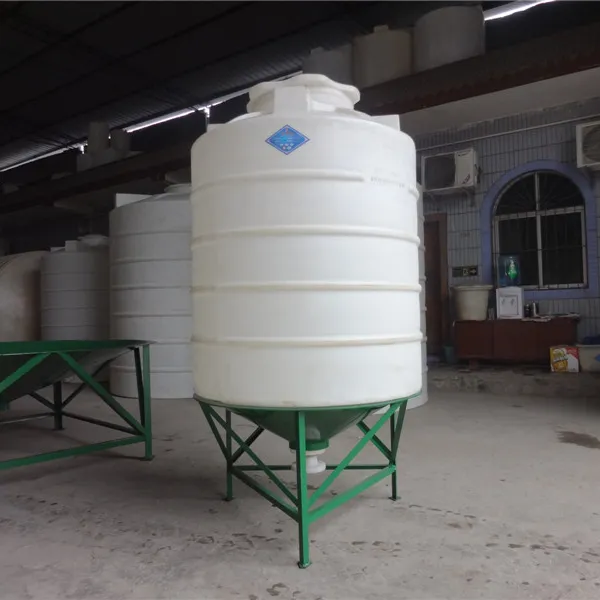 Tanque do armazenamento da água do cone do plástico da proteção ambiental da alta qualidade 3000l