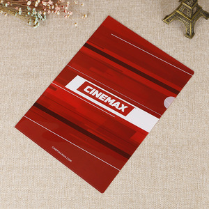 Tùy chỉnh thư mục A4 loại thư mục hiển thị cuốn sách PP L hình dạng nhựa thư mục tập tin - Product Image 3