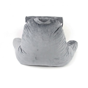 Bantal Membaca TV Santai, Bantal Baca Bentuk Wedge dengan Lengan