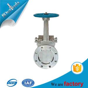 Trung Quốc Nhà máy thủy lực Mặt bích 2 ''-24'' DN50-600 dao Van cổng - Product Image 4