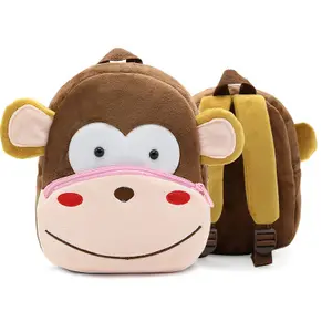 Oem Newest Fashion Mini School Backpack Plush Cheap Kids Backpack Cartoon Cute School Bag For Kids