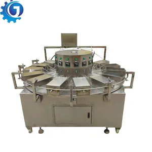 Automatic production line rolled sugar cone baking maker Sugar cone baking maker Snack crispy egg roll making machine