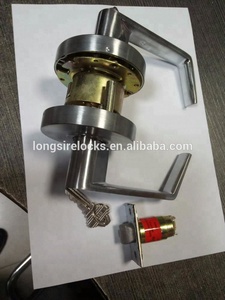 Ul Grade 2 Cylindrical <strong>Lever</strong> <strong>Garage</strong> Room Locking Handle <strong>Door</strong> <strong>Locks</strong> - Product Image 4