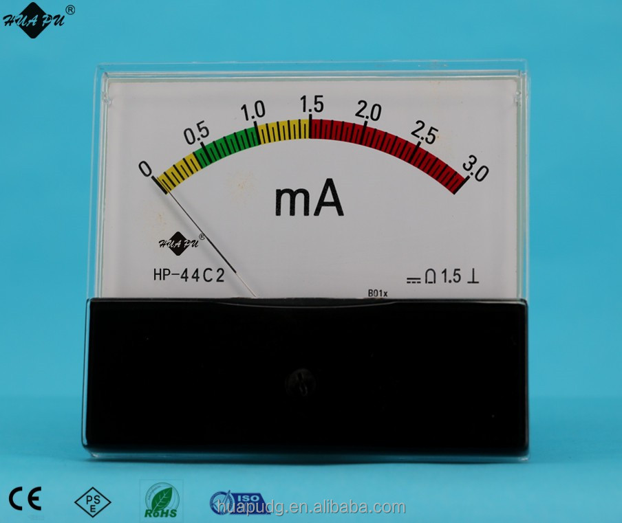 Высокое качество ПЕРЕМЕННОГО ТОКА panel meter вольтметр амперметр ПОСТОЯННОГО напряжения с Подвижной Катушкой