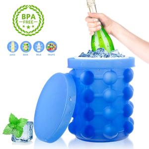 Silicone Ice Cube Plateaux MoldsIce Cube Boule de Glace Maker pour La Maison Cuisine Voyage Camping - Product Image 3