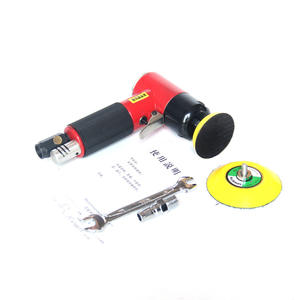 2 "3" Air Casuale Orbital Sander <span class=keywords><strong>Pneumatica</strong></span> Eccentrica Lucidatrice <span class=keywords><strong>Mini</strong></span> Air Die Grinder Angle Air Sander Con Levigatura pastiglie - Product Image 2