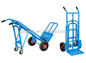 HT-1824 En Acier Robuste Camion À Main Pliant Dolley Main Chariot Chariot avec Capacité De Charge 250kg 10x3.5 pouces Roue Pneumatique - Product Image 4