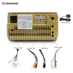 Xe Máy nghe nhạc DVD phổ 7 "Wifi RDS <span class=keywords><strong>AV</strong></span> ra Android 6.0 GPS 2DIN đài phát thanh xe GPS navigation cho VW Nissan TOYOTA - Product Image 5