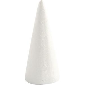 Cône en polystyrène solide pour projets artistiques décoration de fête de mariage 14.5-25cm - Product Image 2