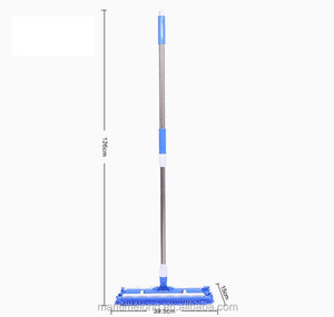Microfibra polvo Chenille mop kit duster magia telescópica ajustable de la manija plana limpiador - Product Image 6