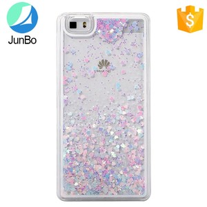 Liquide quicksand dur cas couverture <span class=keywords><strong>pour</strong></span> <span class=keywords><strong>huawei</strong></span> <span class=keywords><strong>p8</strong></span> <span class=keywords><strong>lite</strong></span> PC mobile <span class=keywords><strong>téléphone</strong></span> cas - Product Image 2