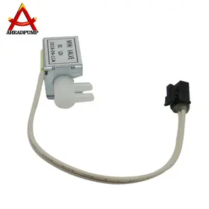 Küçük 12 volt elektrikli 24vdc masaj elektrik mini hava kompresörü selenoid vana