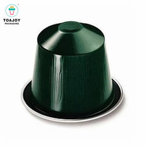 Kapaklı tek kullanımlık Metal Nespresso kahve kapsülü - Product Image 3