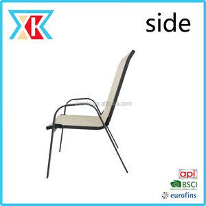 Fácil diseño jardín patio al aire libre silla del brazo con marco de metal - Product Image 2