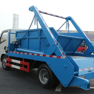 Roll Off ขยะสะสม4*2ขยะ Compactor ภาชนะบรรจุขยะ Compactor รถบรรทุกรีไซเคิลใช้ขยะรถบรรทุกสำหรับขาย