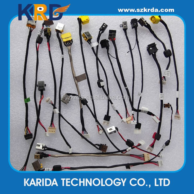 Laptop Motherboard Dc Power Jack with Cable for toshiba for macbook for dell for asus for lenovo