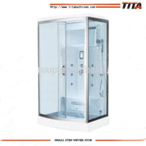 Hangzhou factory manufacturer low price wholesale shower cubicle with steam and foot massage