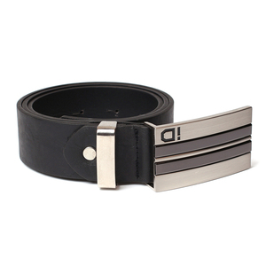 En gros célèbre PU à la mode bracelet en alliage boucle hommes <span class=keywords><strong>ceinture</strong></span> en cuir verni - Product Image 2