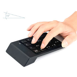 Hot Bán Tùy Chỉnh Không Dây <span class=keywords><strong>23</strong></span> Phím Số Mini USB Numeric Bàn Phím Cho Máy Tính Xách Tay Màu Đen Cơ Khí Máy Tính Để Bàn Không Dây USB 2.0 Hỗ Trợ - Product Image 4