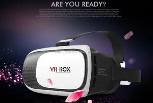 새로운 도착 회절 안경 Vr 상자 2 가상 현실 Vr 3d 안경 3D 게임/영화