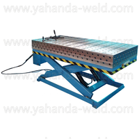 Ap02 — table de soudage hydraulique 3D, levage de ciseaux, pour fixation/gabarit, travail métalliques