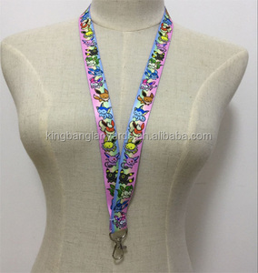 Khuyến Mại Trung Quốc Bán Buôn Tùy Chỉnh In Thăng Hoa Polyester Phim Hoạt Hình Dây Buộc - Product Image 1