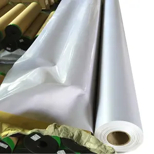 Sous-tasse flexible en PVC, banderole revêtue de PVC, pour impression à l'avant, à prix bas
