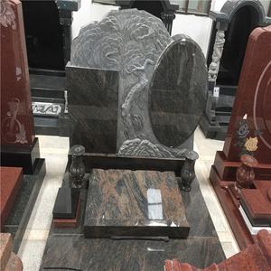 Phong Cách Châu Âu Thiết Kế Hiện Đại Granite Headstone Kích Thước Tùy Chỉnh Ngoài Trời Tượng Đài & Tombstone 1-Năm Bảo Hành - Product Image 3