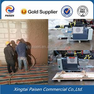 220v/380v/motore diesel macchina intonaco di cemento della parete/malta a spruzzo pompa