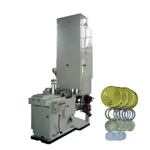 round tin can lid and bottom automatic lining and drying machine