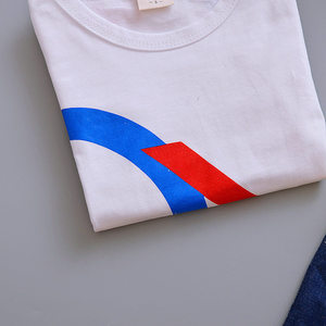 ร้อนขายผลิตภัณฑ์แขนสั้นสบาย boy เสื้อผ้าชุดราคา - Product Image 6