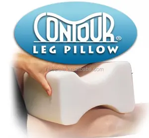 Le breveté Contour Jambe Oreiller est fait de 100% non-allergène matériaux, et est conçu pour ajuster les courbes de vos jambes, donc il