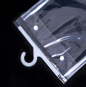 Bán Buôn Tùy Chỉnh In Rõ Ràng <span class=keywords><strong>PVC</strong></span> Móc Áo Móc Túi Nhựa Cho Quần Áo Đồ Lót Bao Bì - Product Image 5