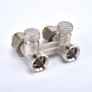 Mitigeur <span class=keywords><strong>thermostatique</strong></span> moderne à double trou pour <span class=keywords><strong>robinet</strong></span> <span class=keywords><strong>radiateur</strong></span> chauffant écrou en laiton pour usage hôtelier - Product Image 5
